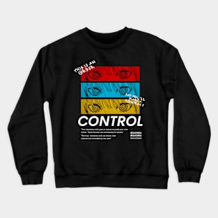 Control Makima Chainsaw Man Crewneck Sweatshirt